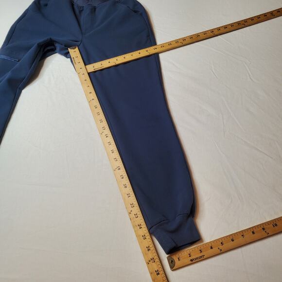 Figs Women's Size XSP Zamora Jogger Scrub Pants High Waist Blue W22SW2012P - Picture 3 of 8